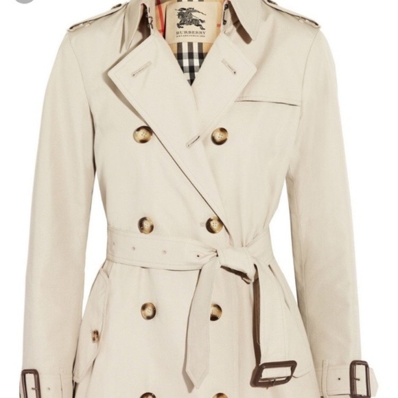 poshmark burberry trench